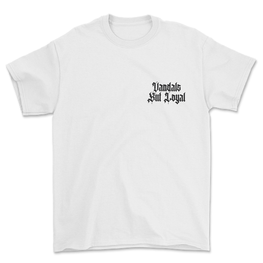 CAMISETA FCK GOVERNMENT BLANCA