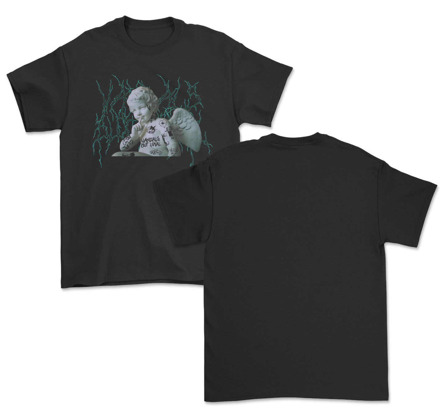 CAMISETA HEAVEN NEGRA