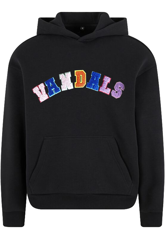 SUDADERA NEGRA VANDALS TEAM