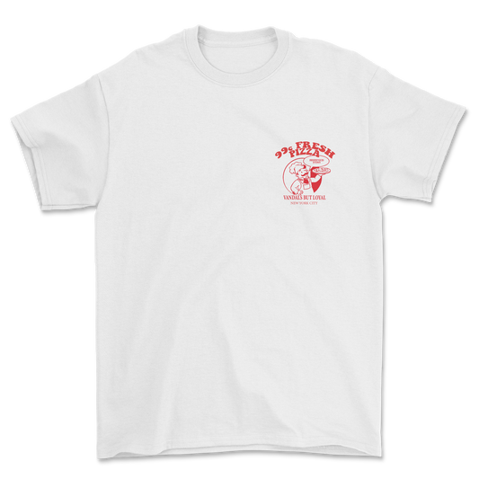CAMISETA FRESH PIZZA BLANCA