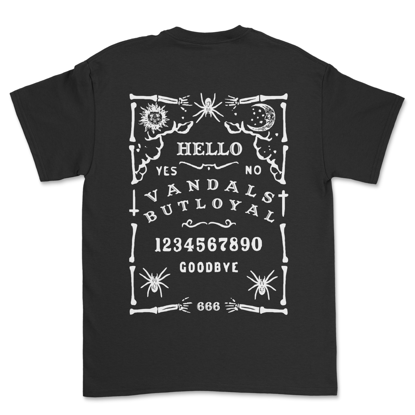 CAMISETA OUIJA NEGRA