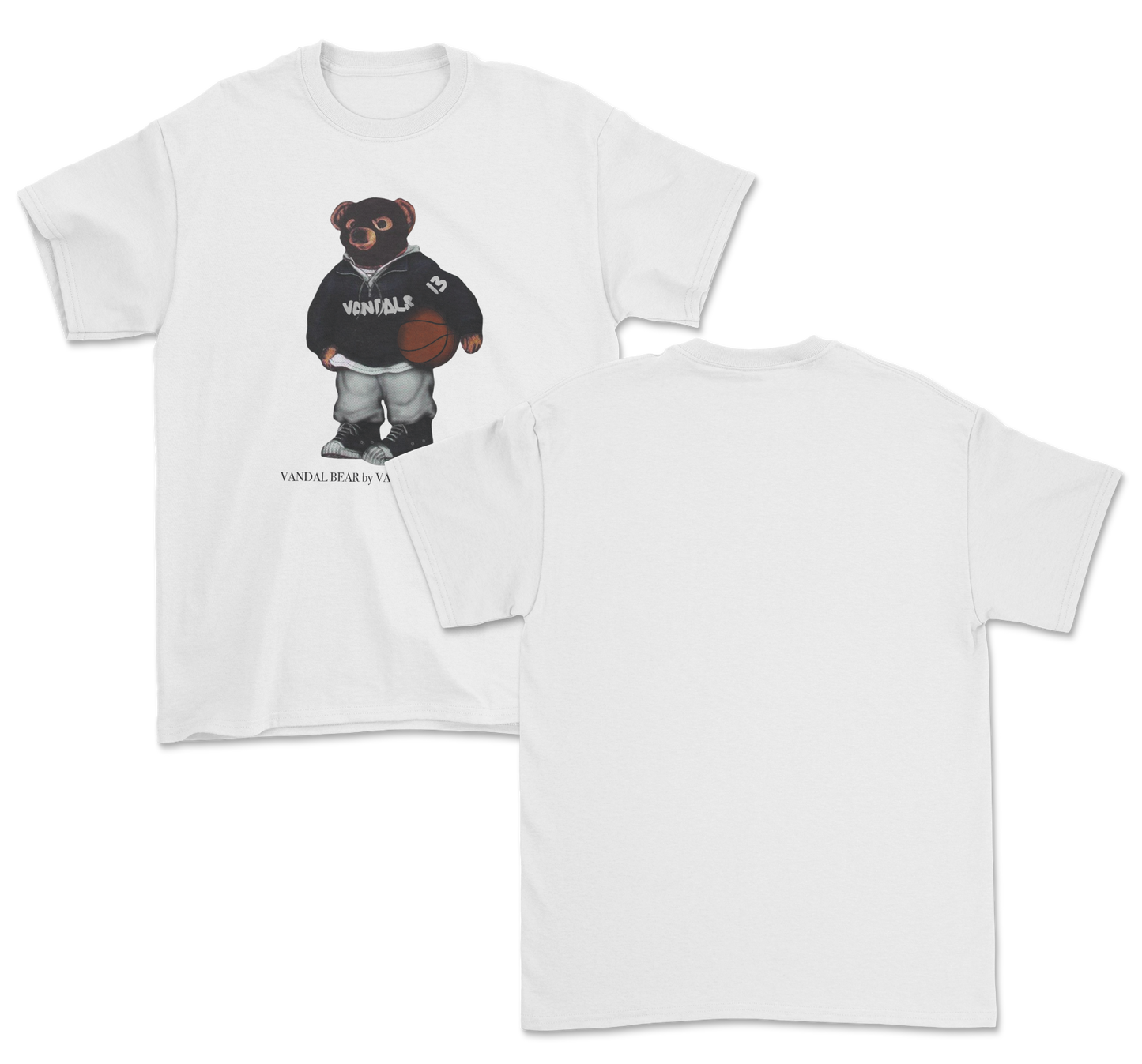 CAMISETA VANDAL BEAR BLANCA