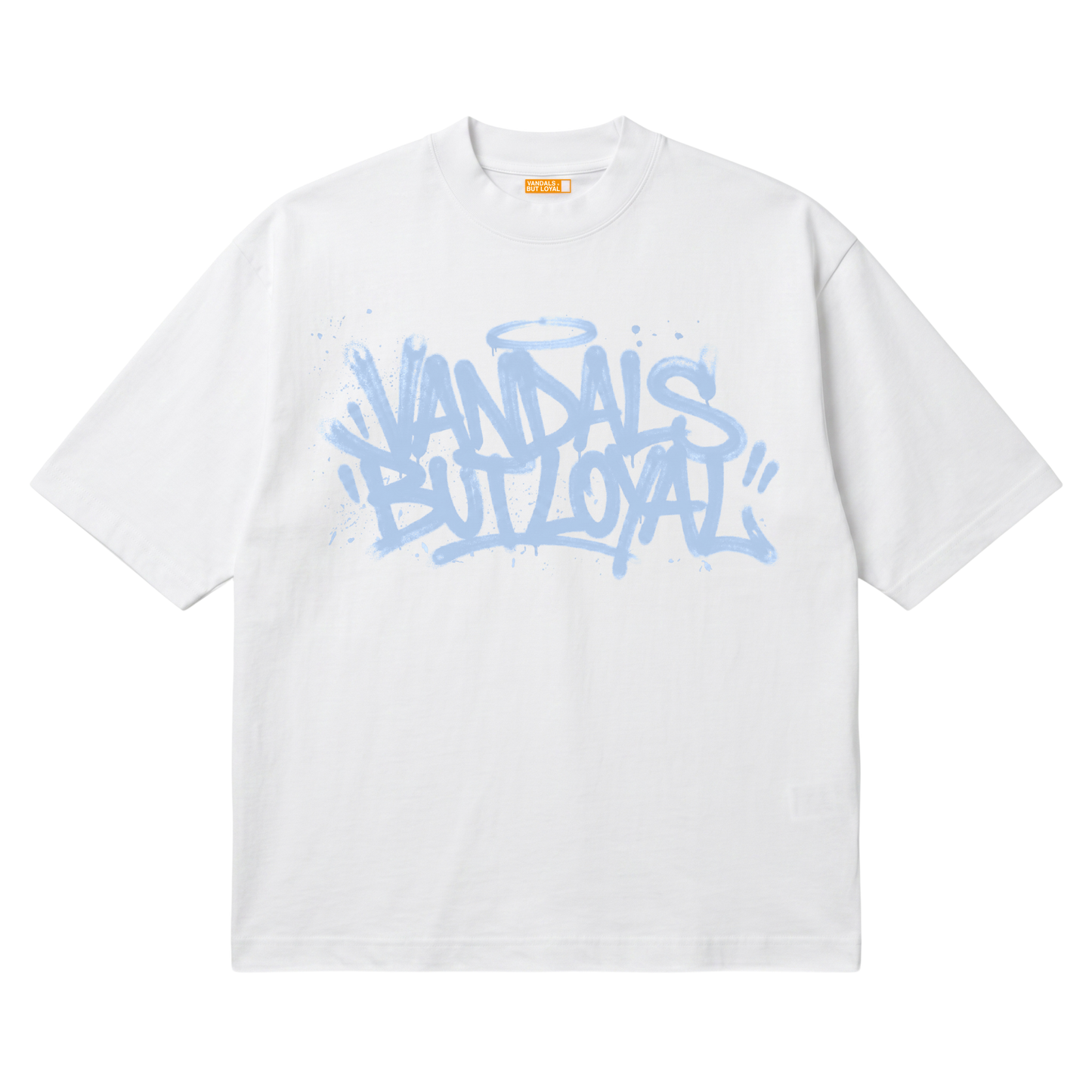 Camiseta Tag White/AntarticBlue