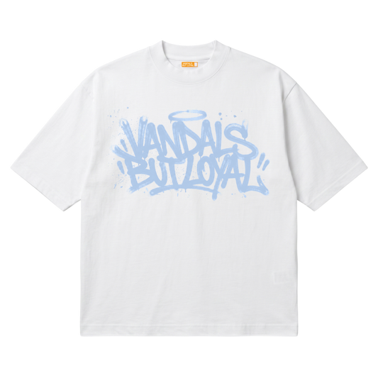 Camiseta Tag White/AntarticBlue