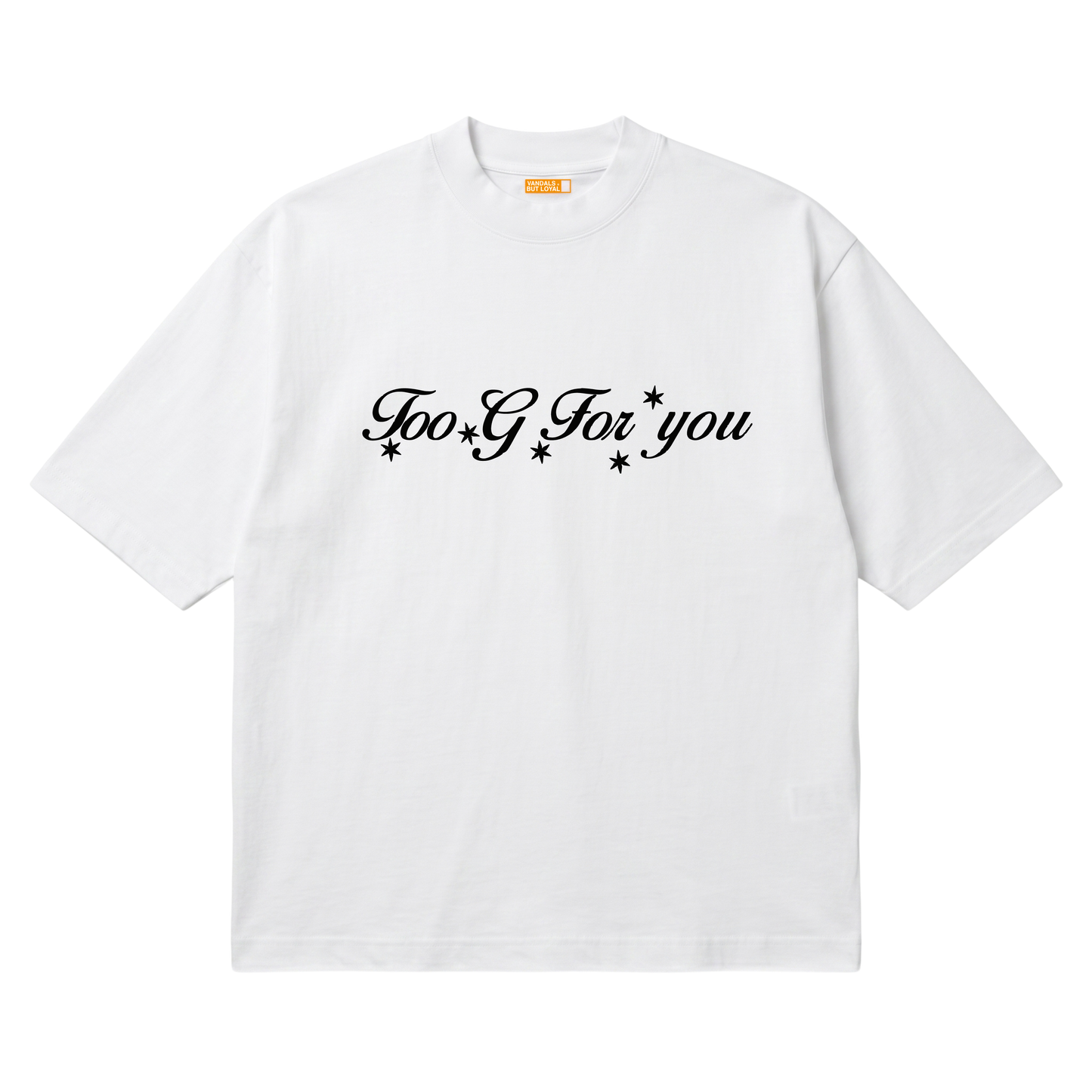Camiseta Too G For You White/Black