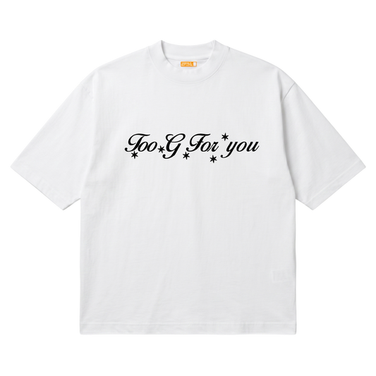 Camiseta Too G For You White/Black