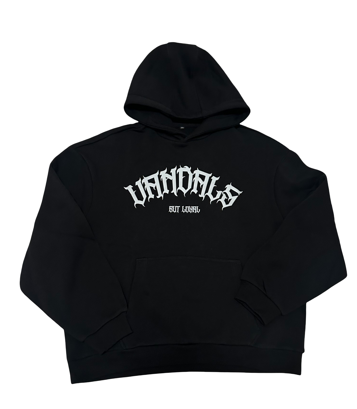 SUDADERA CON CAPUCHA VANDALS NEGRA