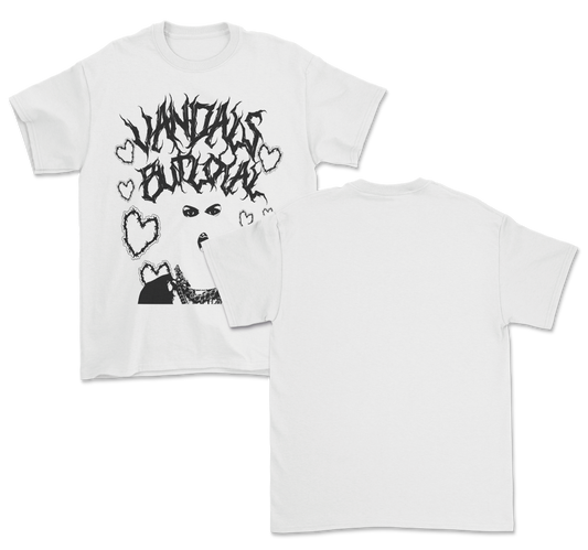 CAMISETA THUG HEART BLANCA