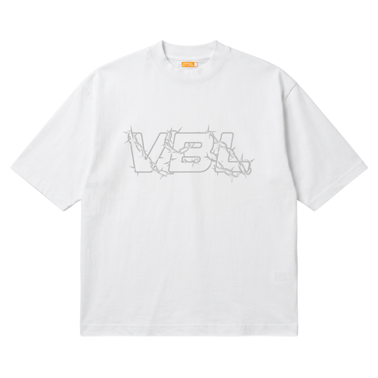 Camiseta Trapped White/Grey