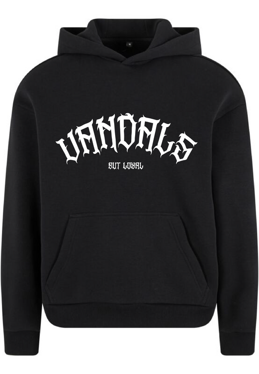SUDADERA CON CAPUCHA VANDALS NEGRA