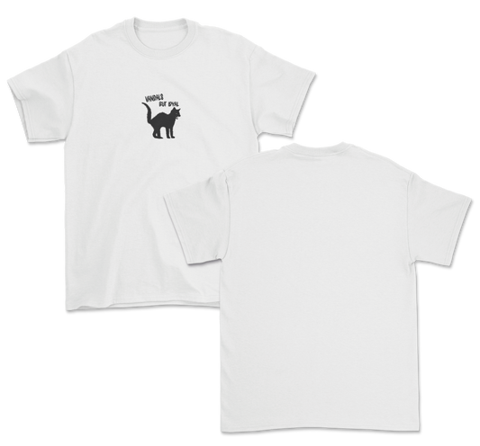CAMISETA BLACK CAT BLANCA