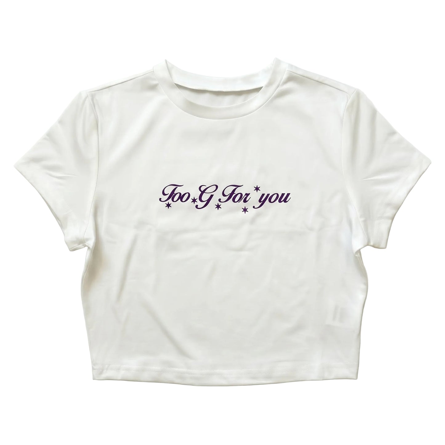 Top Too G For You White/Purple