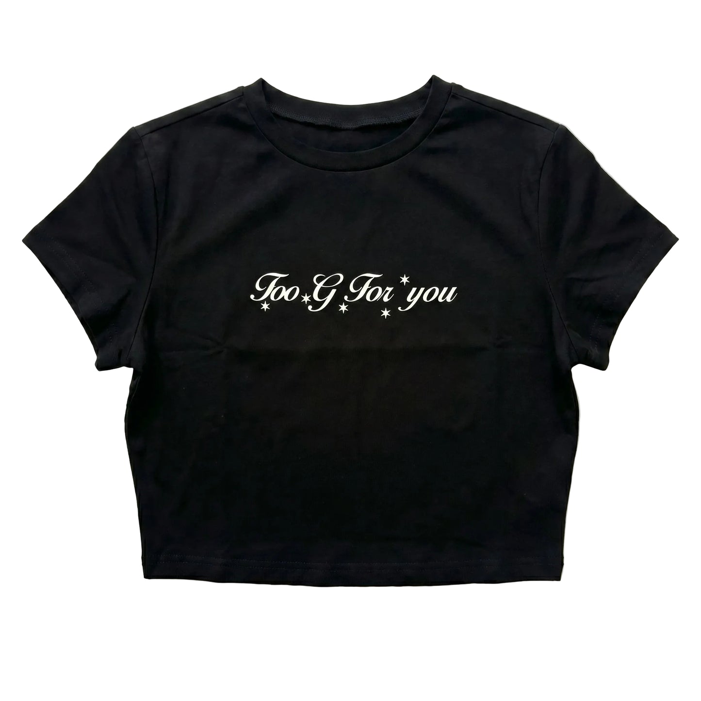 Top Too G For You Black/White
