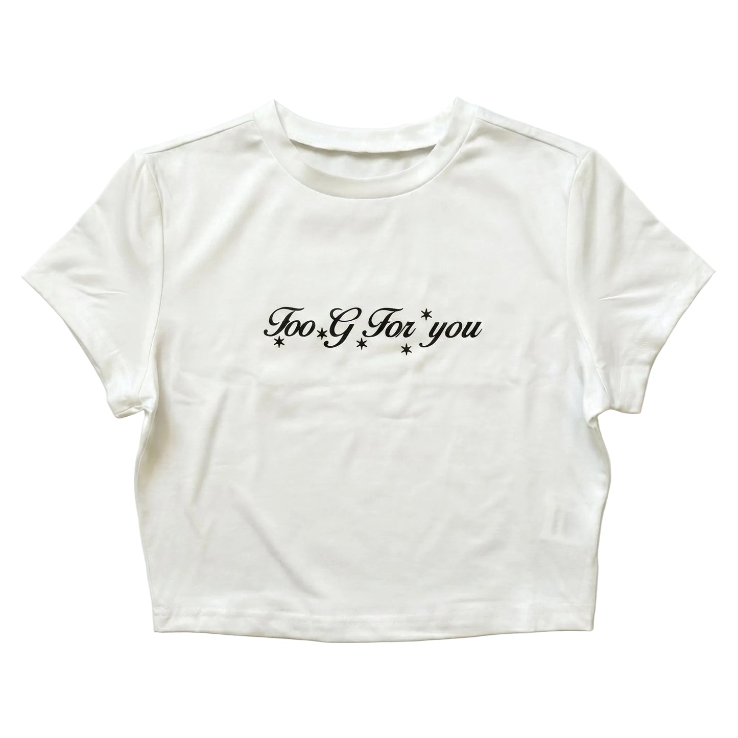 Top Too G For You White/Black