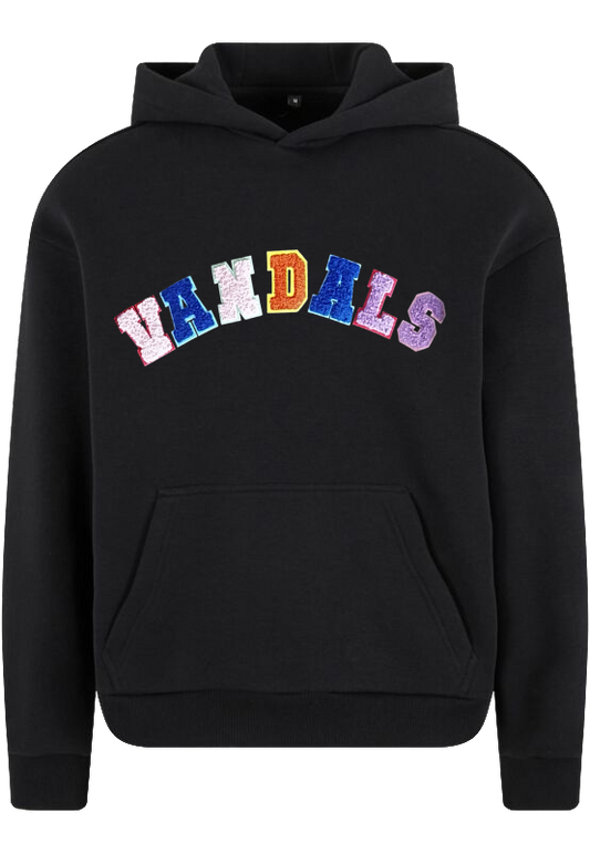 SUDADERA NEGRA VANDALS TEAM