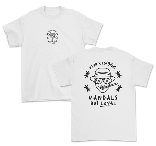 CAMISETA FEAR X LOATHING BLANCA